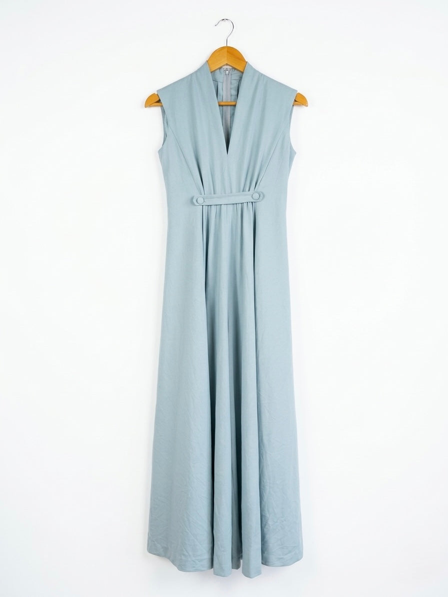 Vintage Baby Blue Maxi Dress