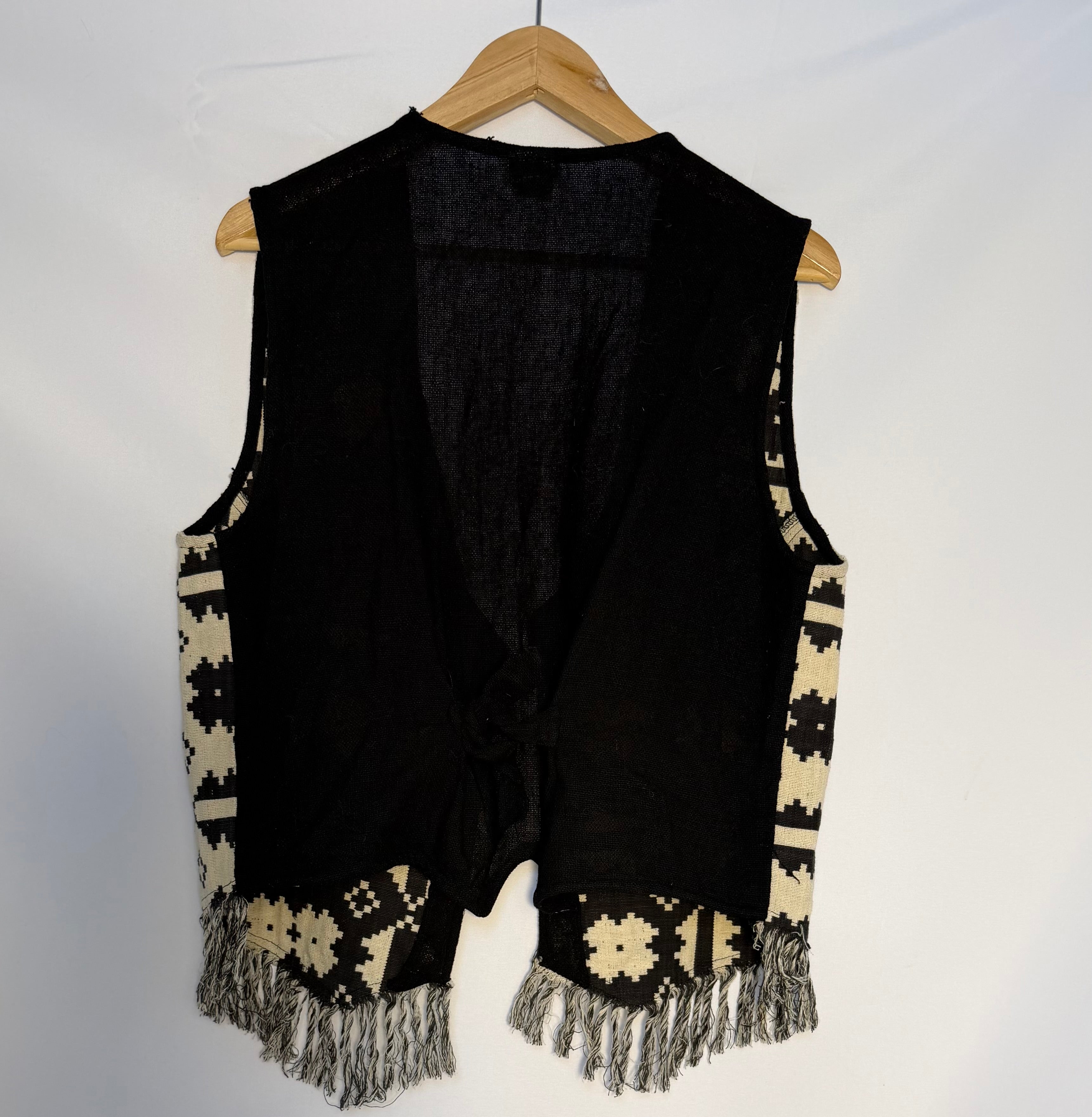 Vintage Southwestern Fringe Vest