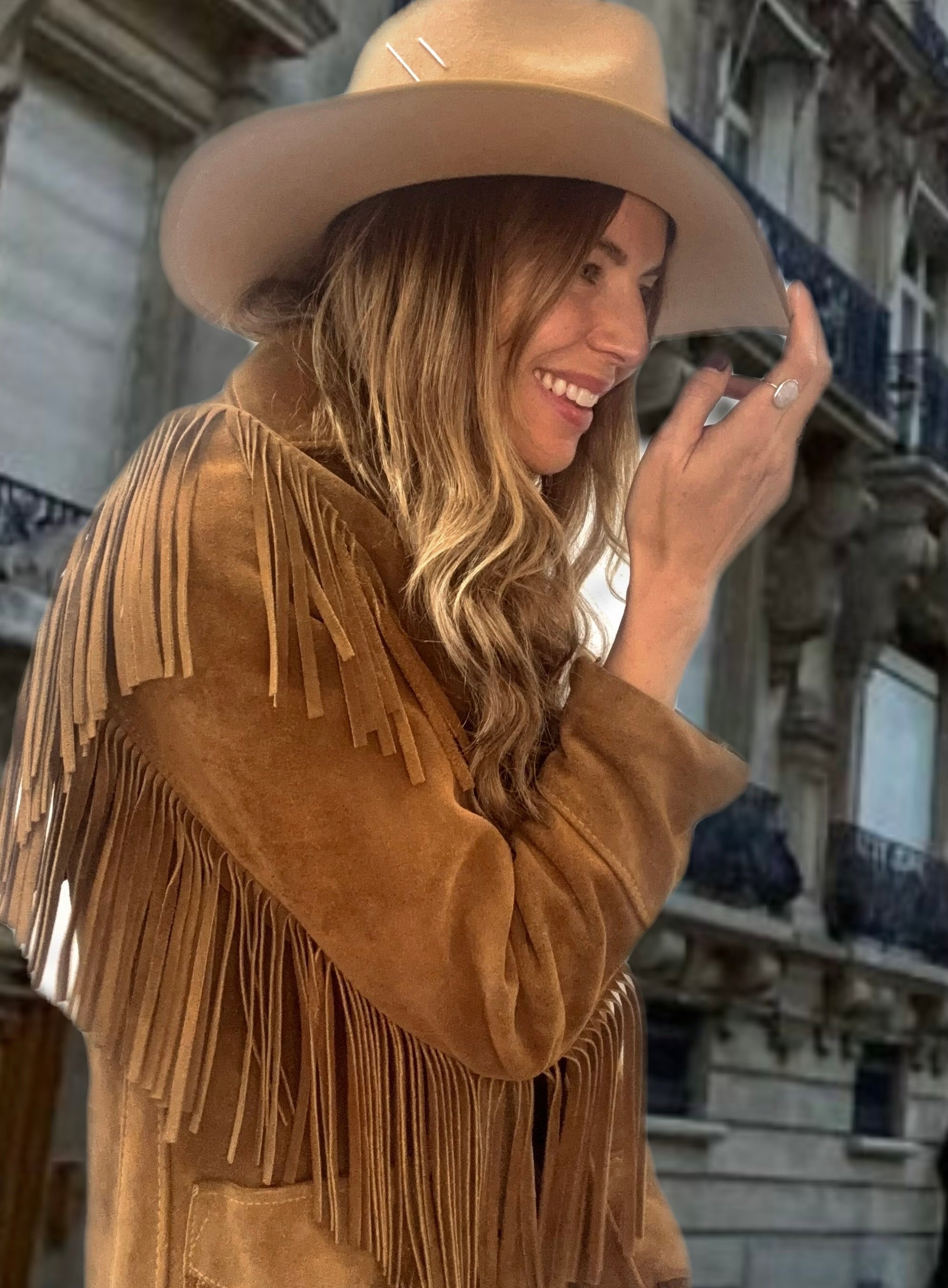 Fringe Suede Jacket — Vintage Western