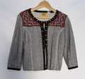 Boho Embellished Knit Cardigan