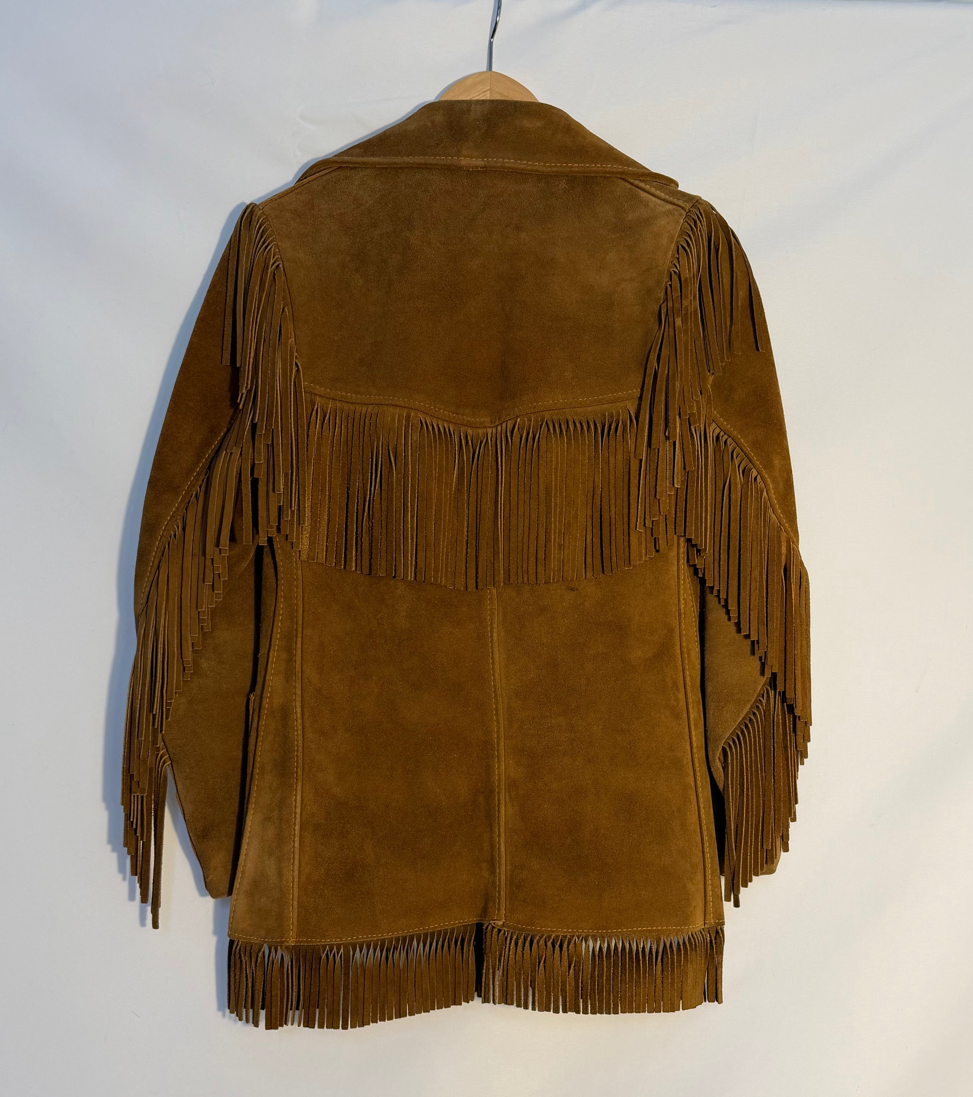 Fringe Suede Jacket — Vintage Western