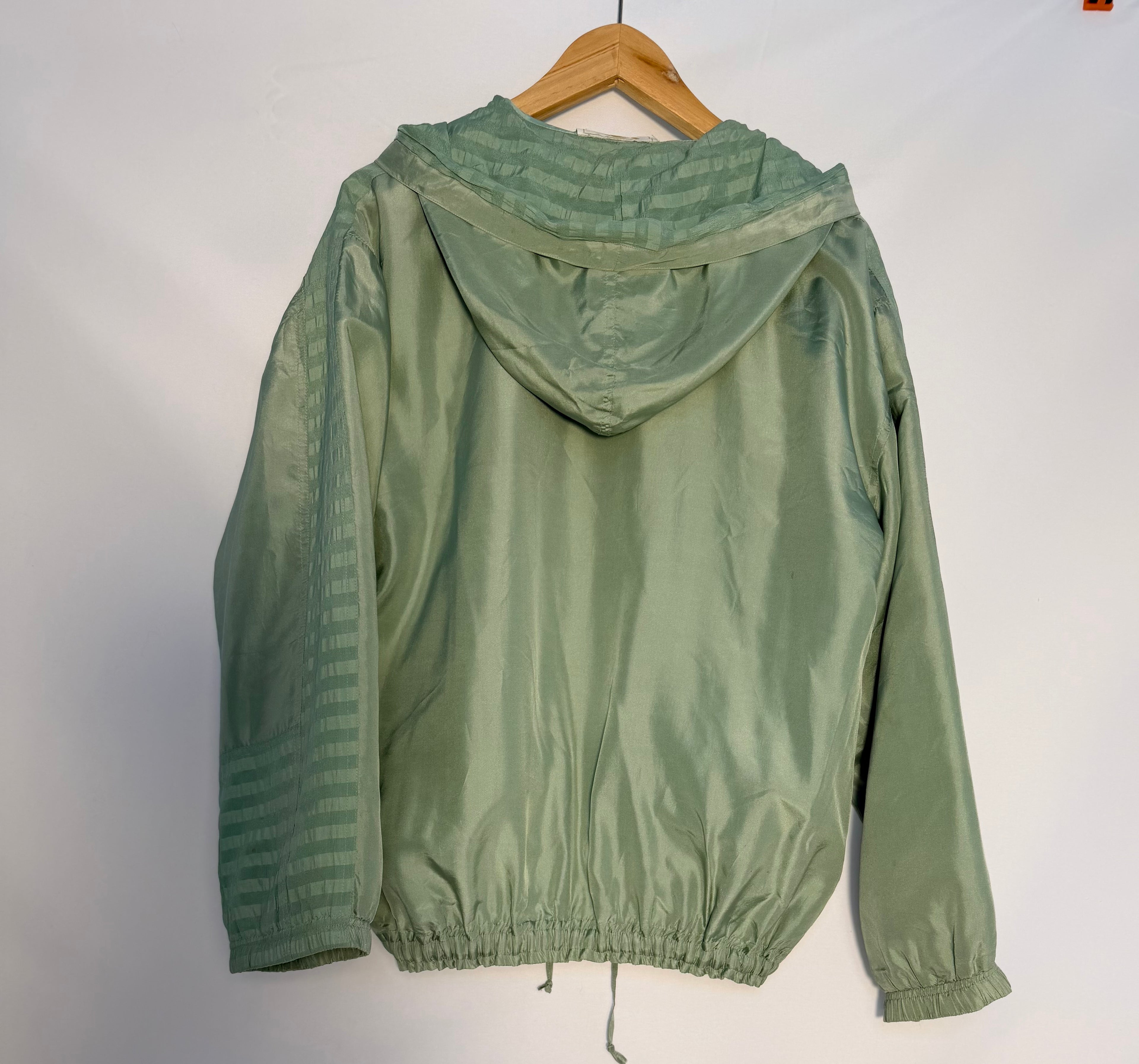 Vintage Sage Windbreaker Jacket