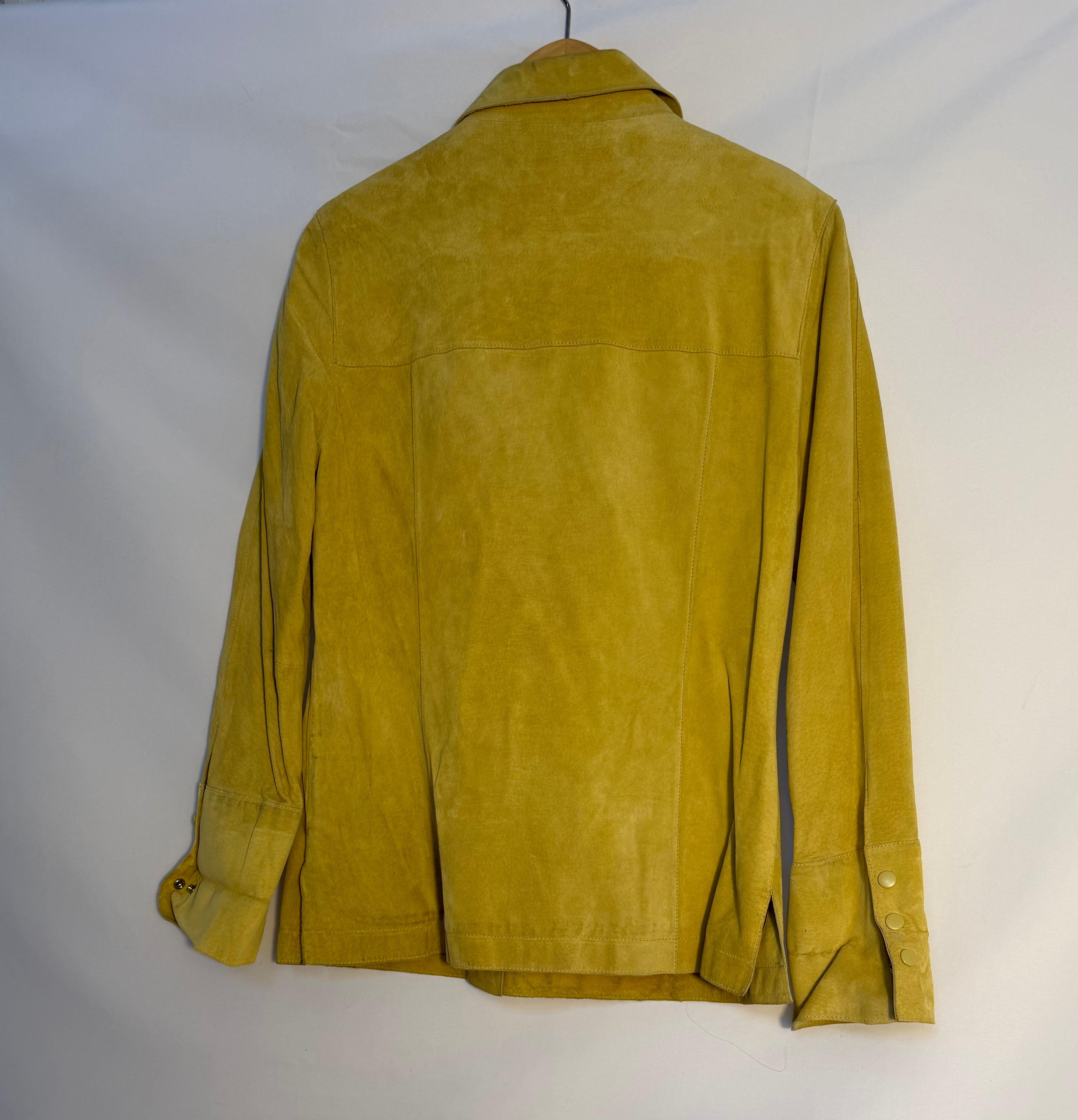 Danier Soft Suede Leather Shirt