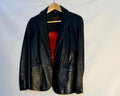 Danier Soft Black Leather Blazer