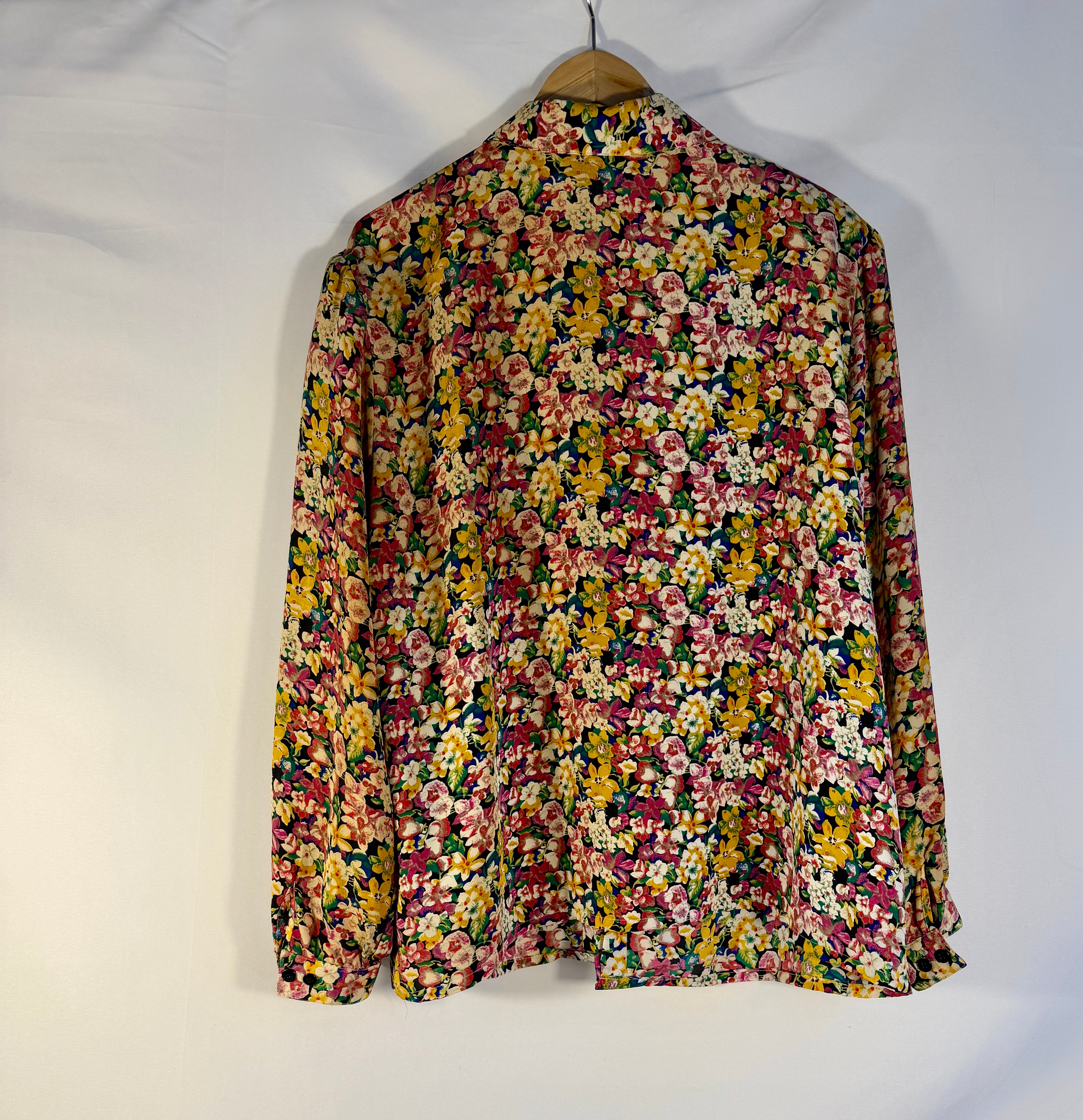 Vintage Floral Blouse