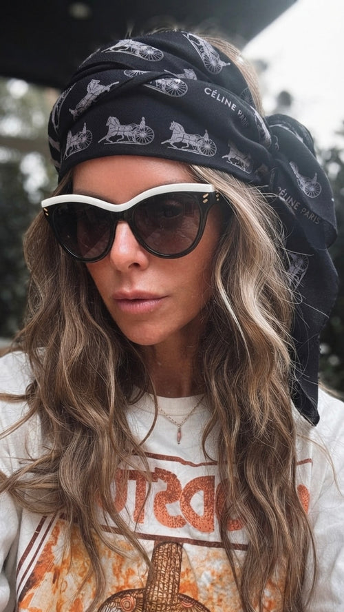 Celine Paris Silk Scarf