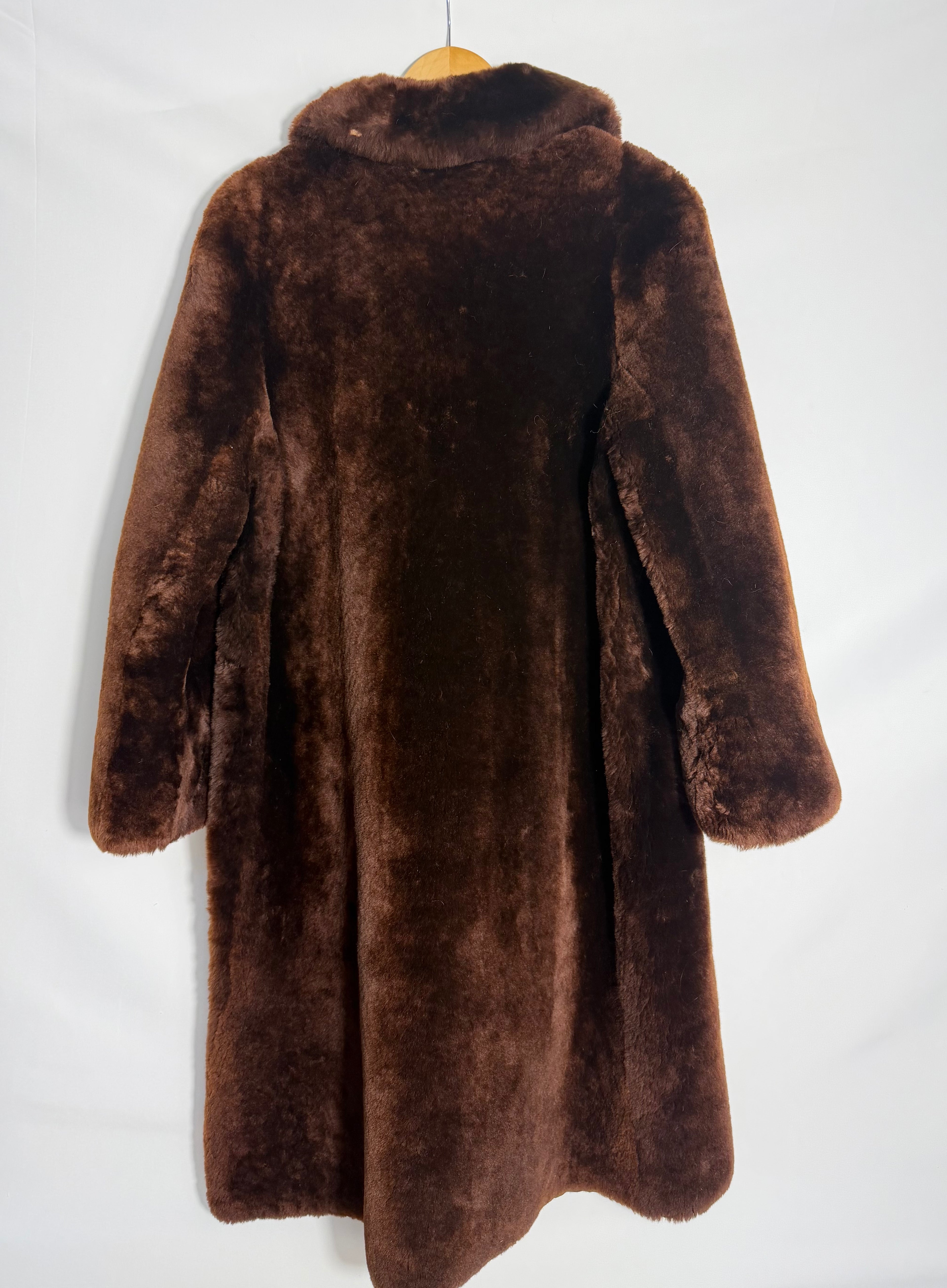 Vintage Feller’s Chocolate Brown Faux-Mink Coat – Harrisburg/York