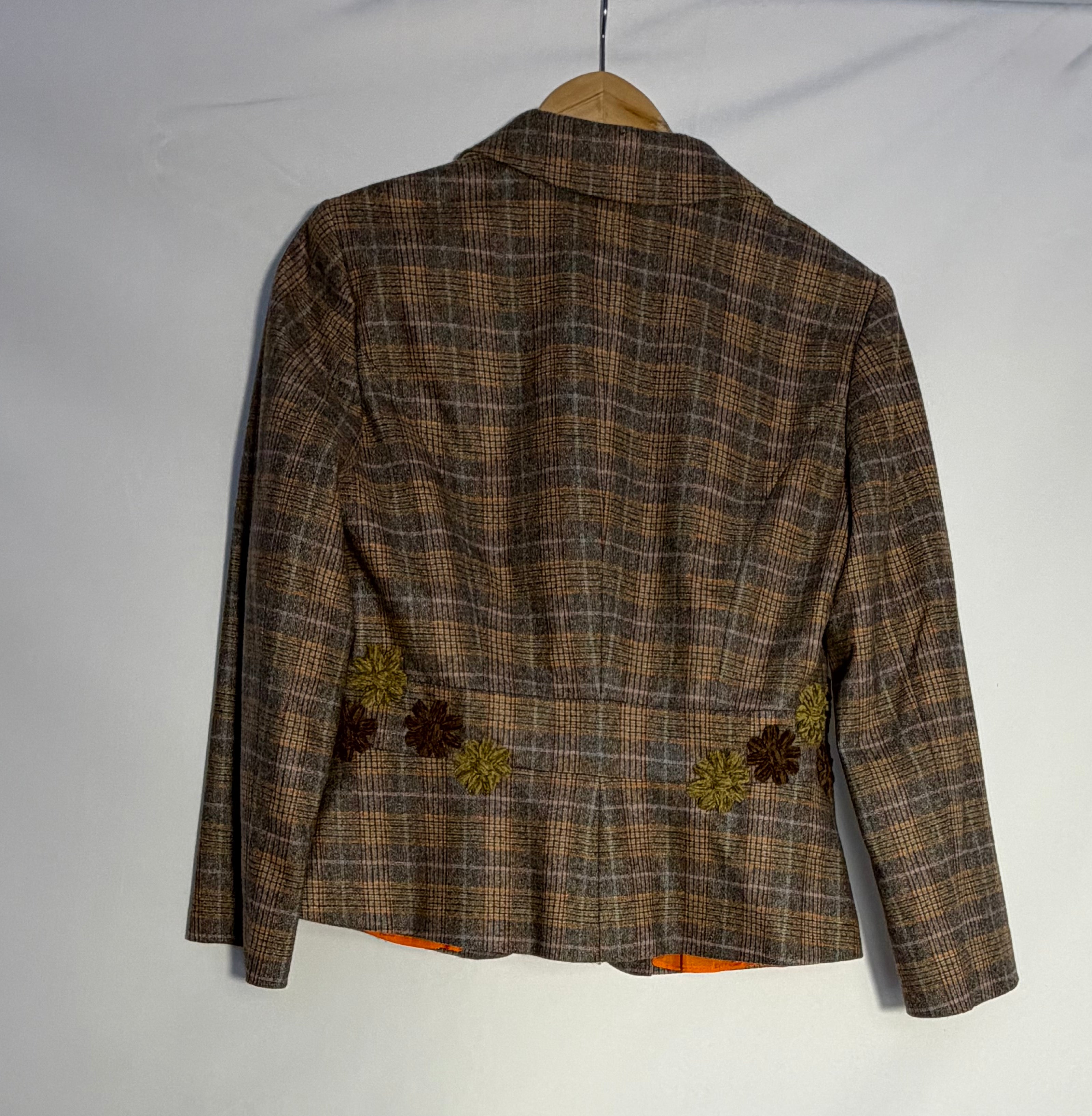 Etro Wool Blazer – Floral Embroidered