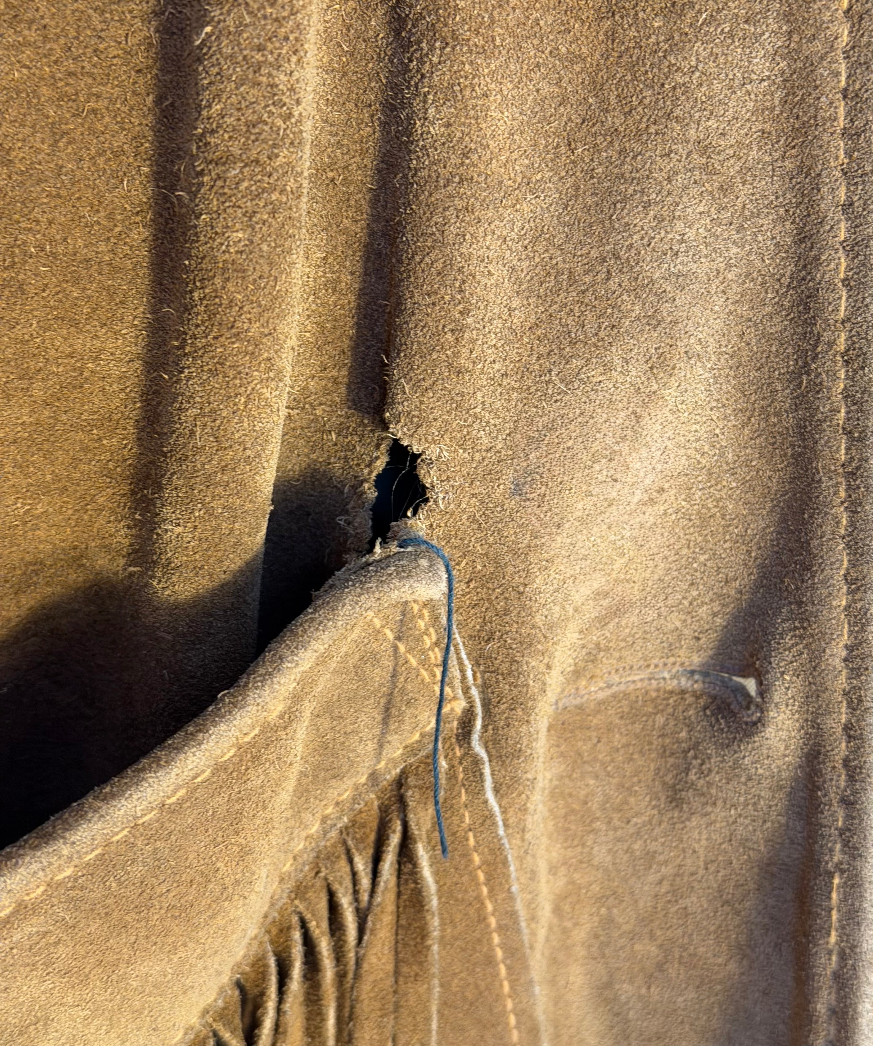 Fringe Suede Jacket — Vintage Western
