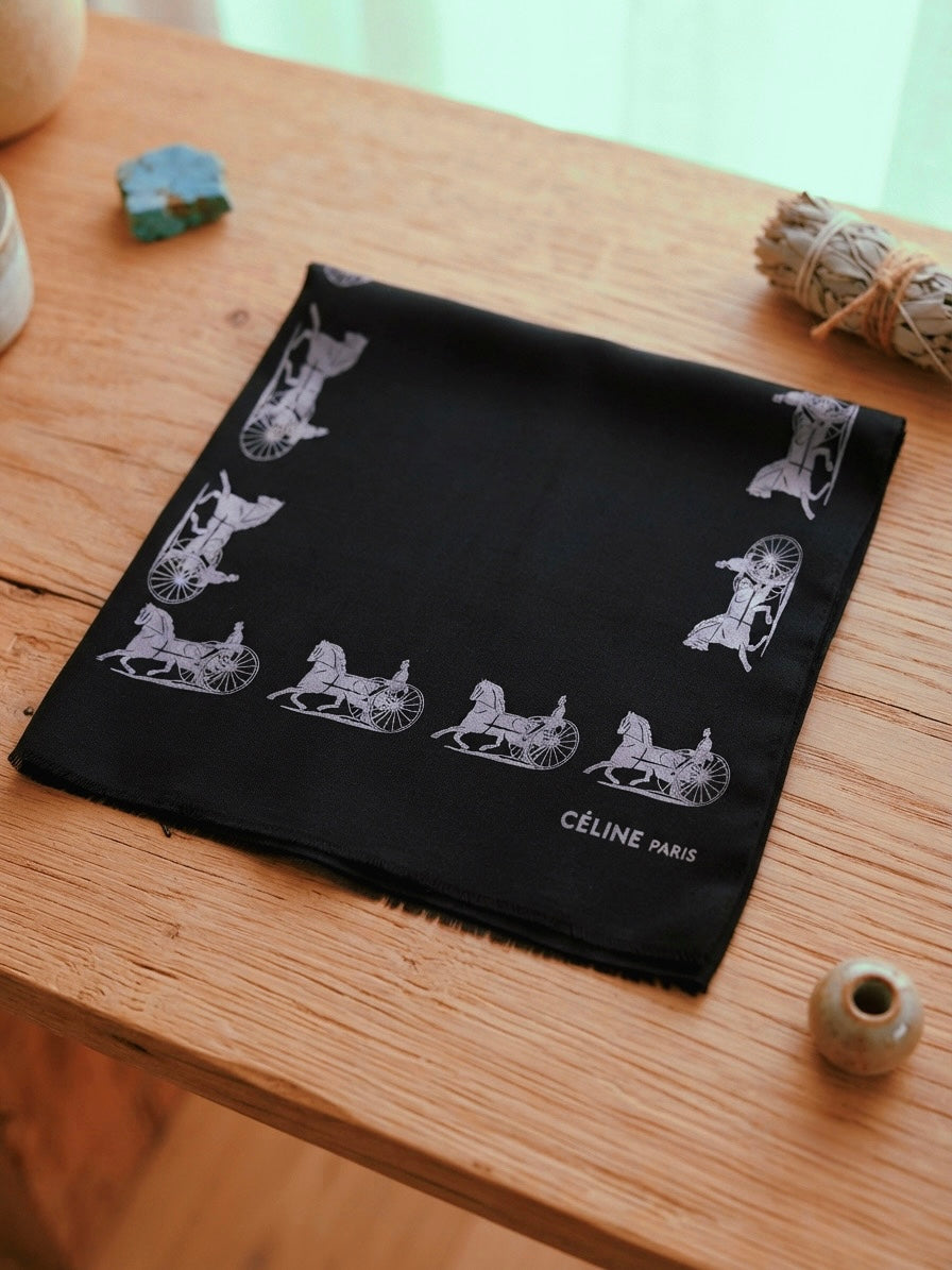 Celine Paris Silk Scarf