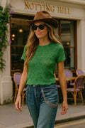 Emerald Knit Top