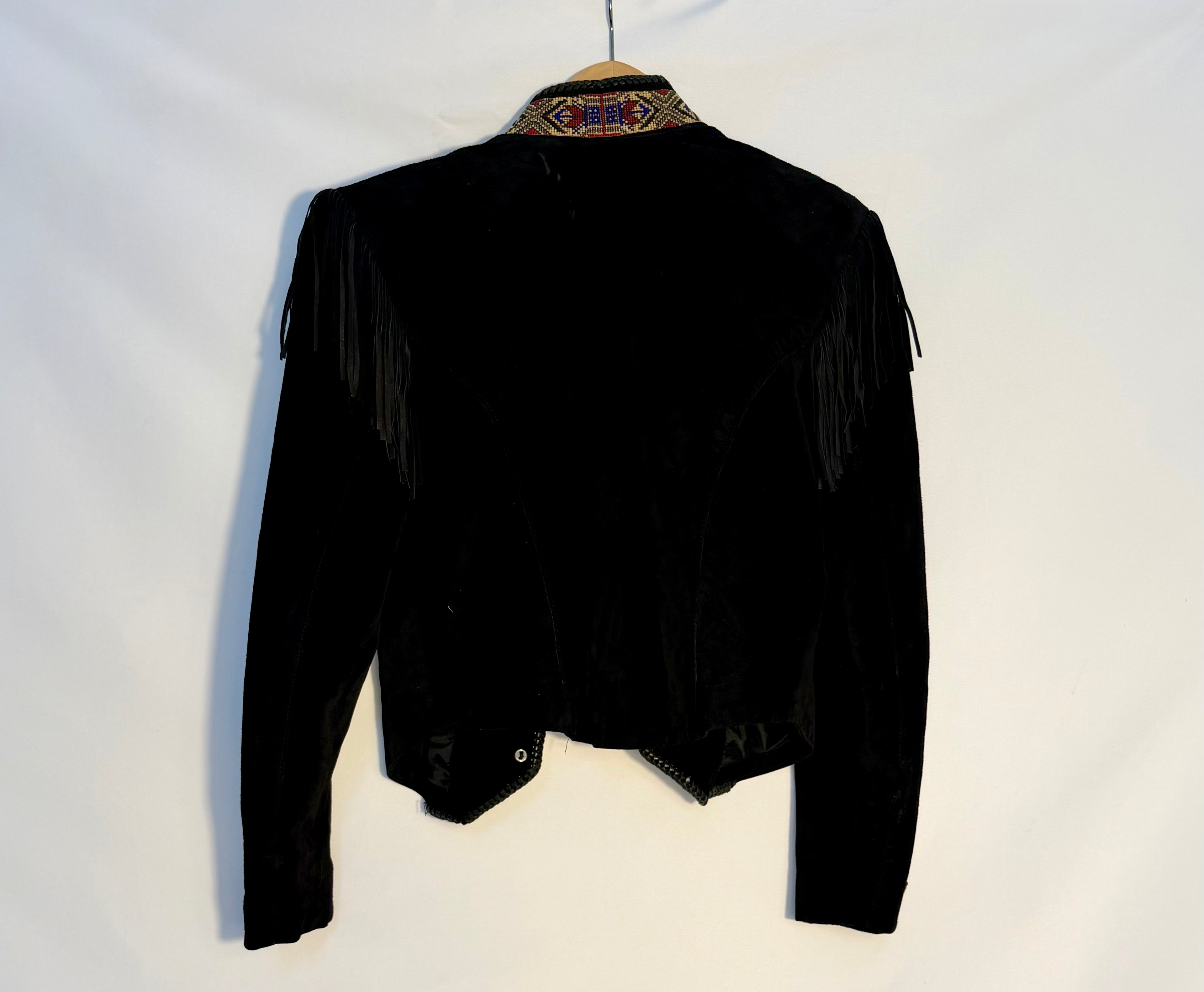 Vintage Diamond Leathers Western Suede Jacket