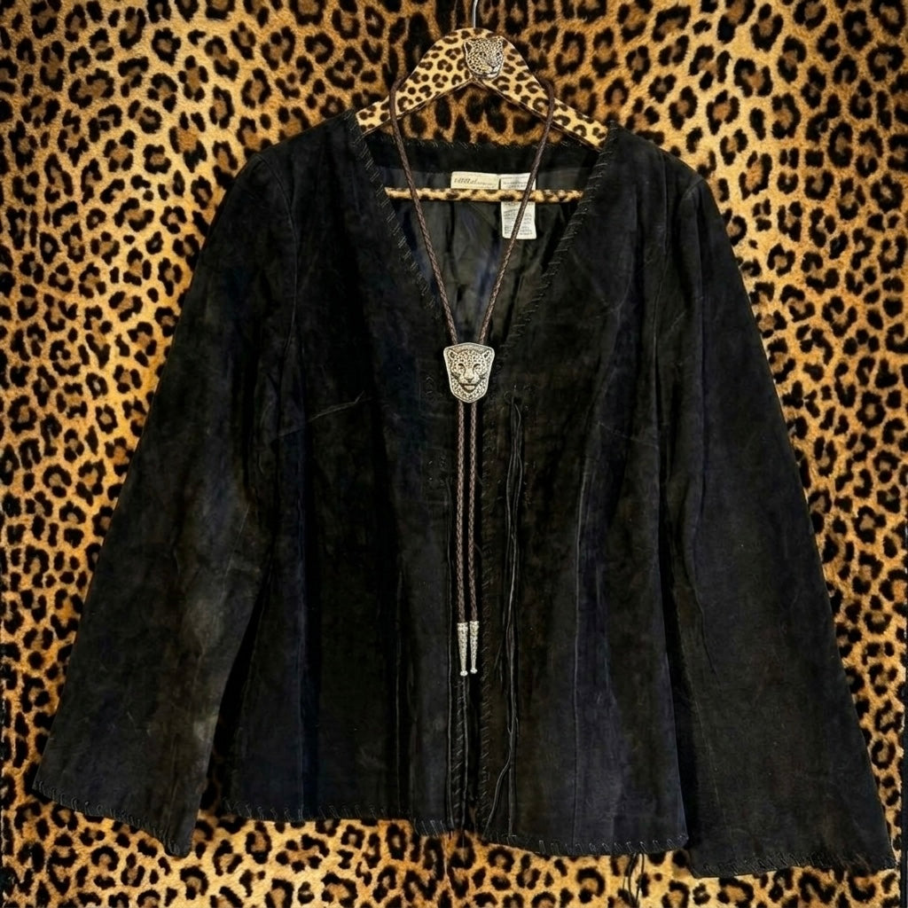 Vintage Suede Western Coat