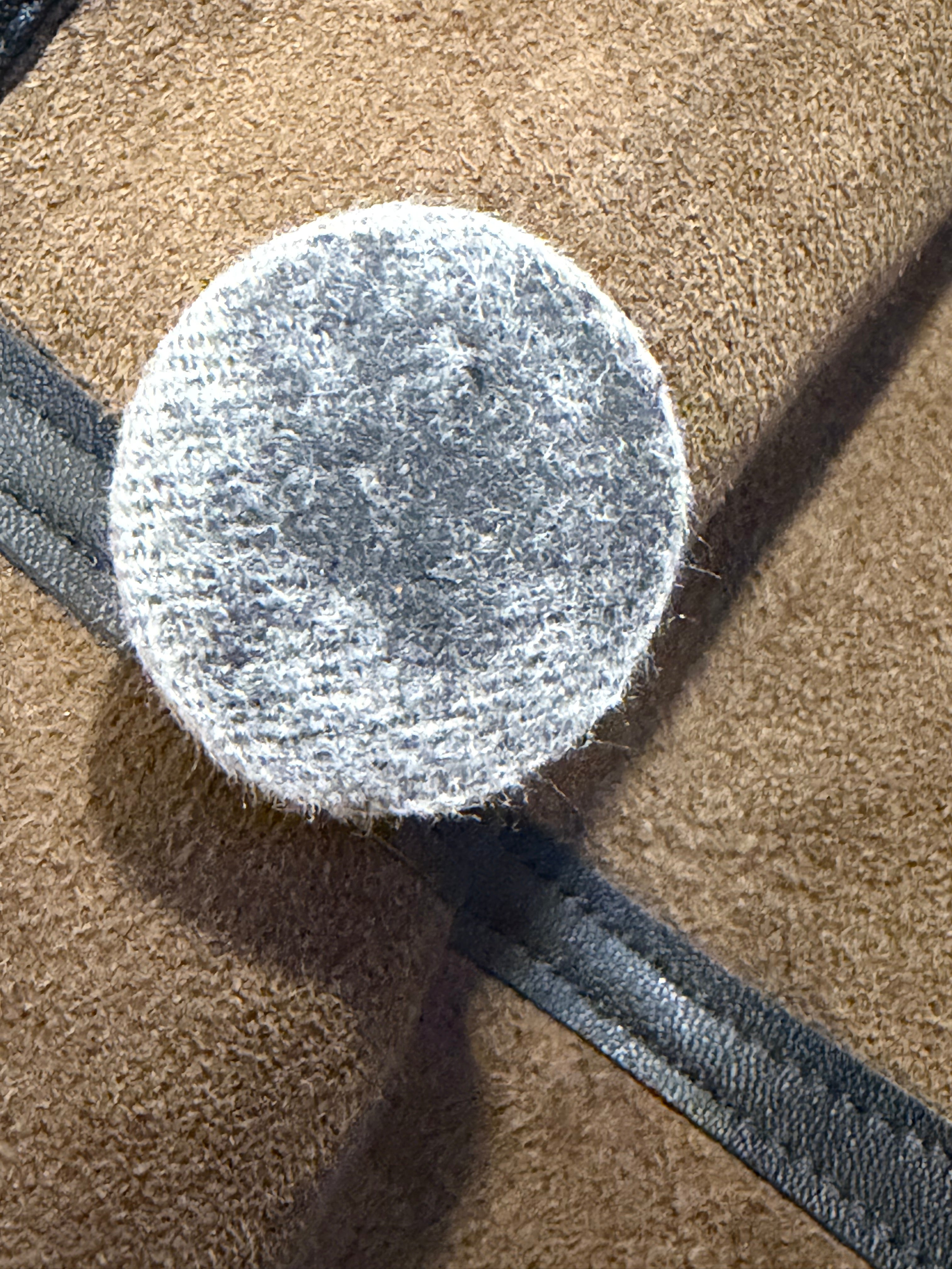 Vintage Patchwork Shearling-Style Coat – Brown Multi