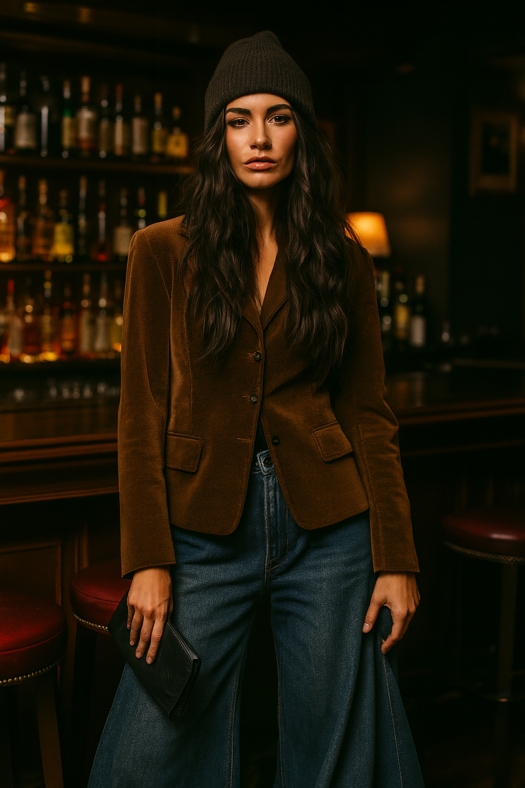 Akris Punto corduroy blazer