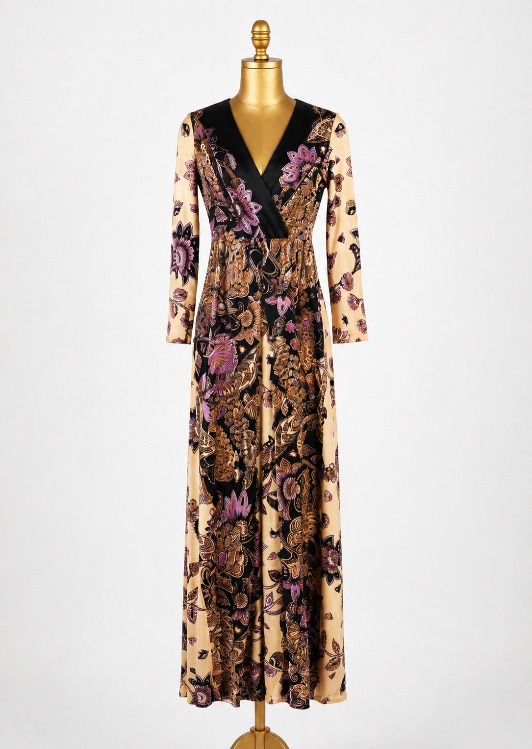 Vintage 1970's Wide-Leg Jumpsuit