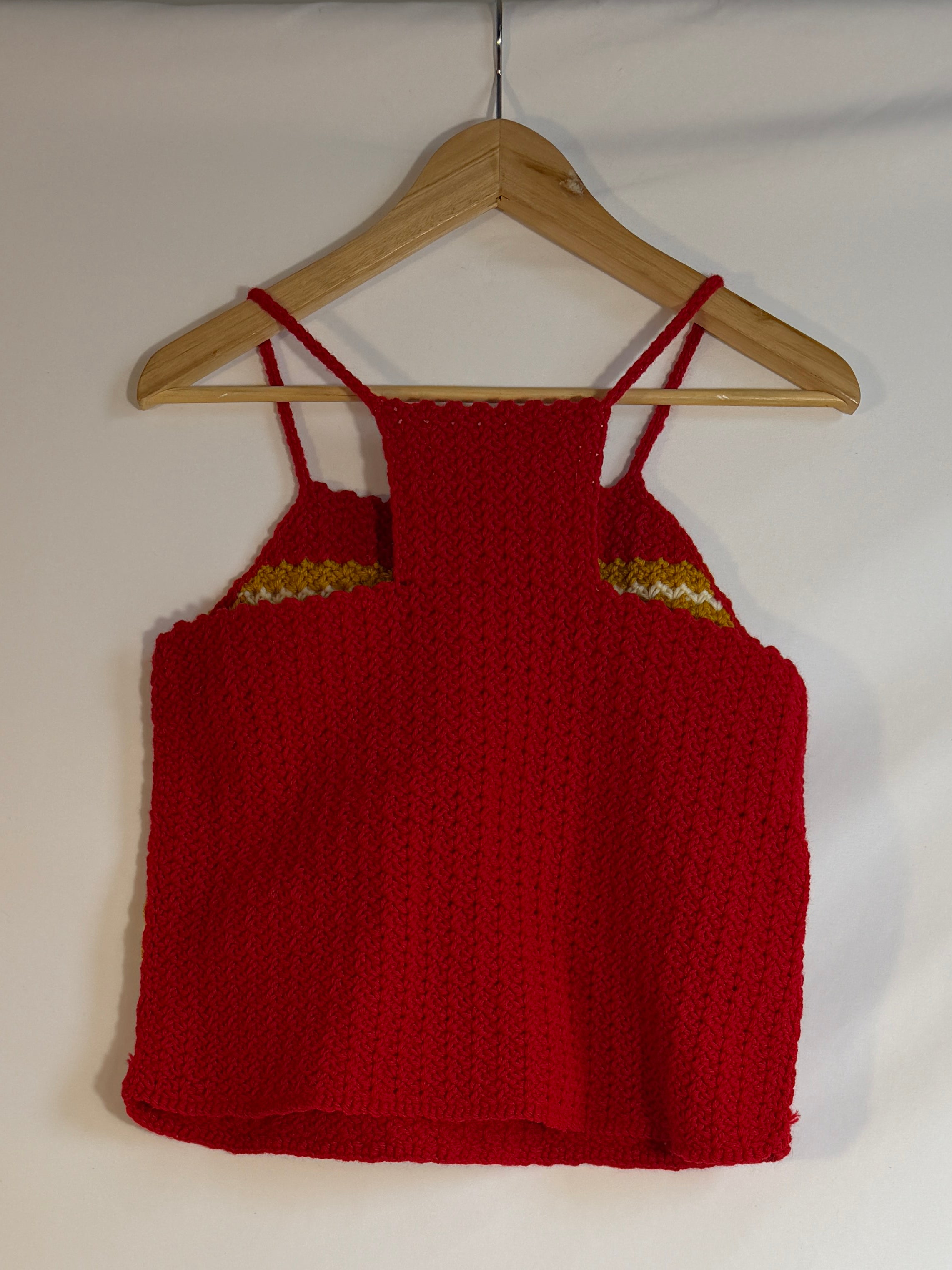 Stripe Crochet Halter