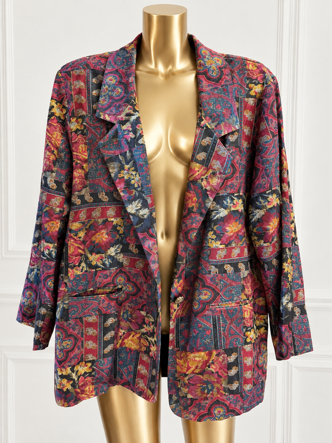 Vintage 90s Kenneth Mitchell Oversized Blazer